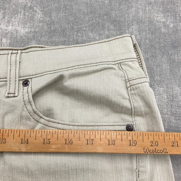 Levis Signature Jeans Women 14M 36W x 31L Miss Beige Bootcut Cotton Stretch NWT - Picture 7 of 13
